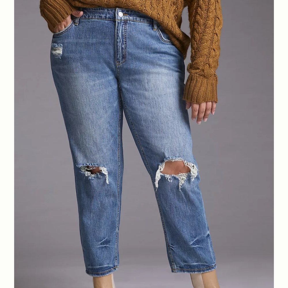 Pilcro The Heritage Boyfriend Mid-rise Repaxed Fit Jeans